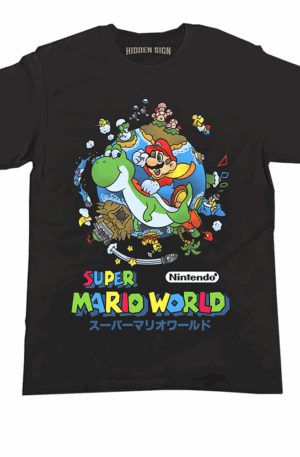 Polera Mario Bros 03