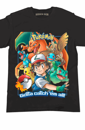 Polera Pokemon 03B