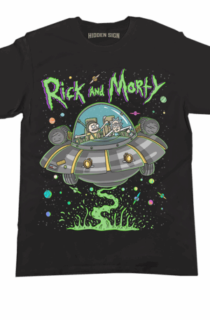 Polera Rick and Morty 02